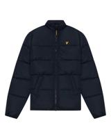 Lyle & Scott Winterjas puffer met capuchon - Z271 Dark Navy blauw - thumbnail