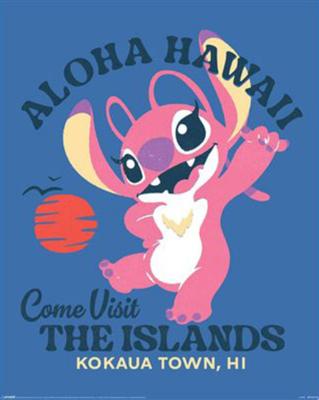 Poster Stitch - Angel Aloha 40x50cm