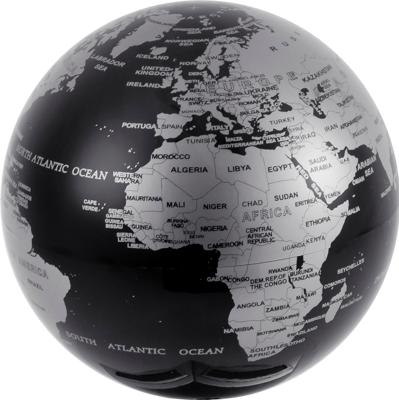 Magisch Draaiende Globe - Zwart