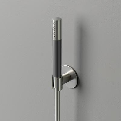 Handdoucheset Hotbath Cobber Rond Verouderd Ijzer Wandsteun