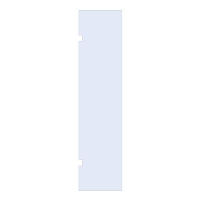 BRAUER Wand 60 helder glas enkelzijdige uitsparingen BRAUER Wand 60 helder glas enkelzijdige uitsparingen