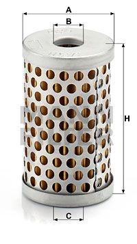 MANNFILTER oliefilter oil filter h 53/3