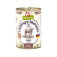 GRANATAPET Liebling's Mahlzeit Beef - natvoer voor honden - 400g - thumbnail