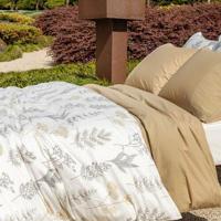 Dommelin Dommelin dekbedovertrek Erbe Satijn 400TC Ecru-Ecru 240x200/220 - thumbnail