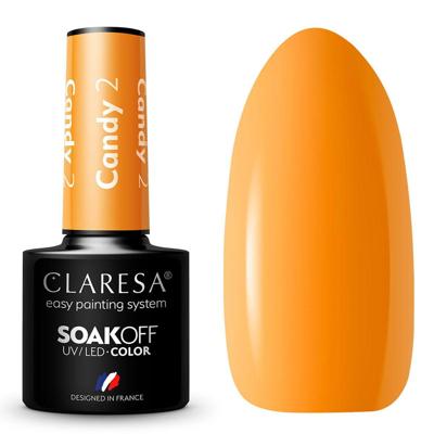 Claresa uv/led gellak 5ml candy 2 Claresa uv/led gellak 5ml candy 2
