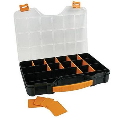 Velleman OMR13 Assortimentsdoos (l x b x h) 326 x 257 x 48 mm Aantal vakken: 18 Box Inhoud 1 stuk(s)