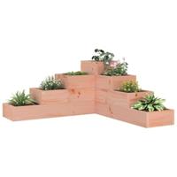 VidaXL Plantenbak 4-laags 80,5x79x36 cm massief douglashout - thumbnail
