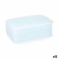 Lichaamsspons Zeep Blauw Wit 19,5 x 12 x 1,5 cm (12 Stuks) - thumbnail