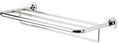 Geesa Luna handdoekplateau met handdoekhouder 60cm chroom 915552