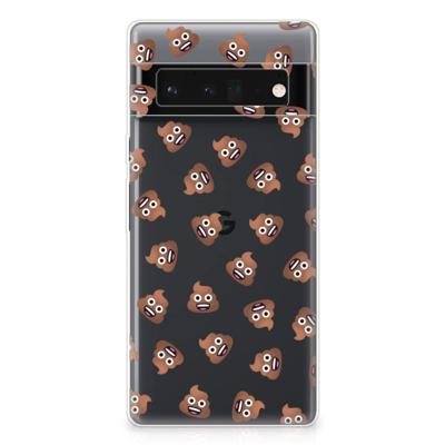 TPU bumper voor Google Pixel 6 Pro Poep Emojis TPU bumper voor Google Pixel 6 Pro Poep Emojis