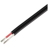 TRU COMPONENTS TC-11990904 Solarkabel 2 x 2.5 mm² Zwart per meter - thumbnail