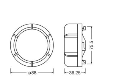 Osram Automotive Adapter voor Night Breaker H7-LED LEDCAP01 Bouwvorm (autolamp) Adapter für Night Breaker H7-LED