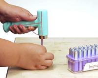 ImpressArt Hamer, l: 15 cm, b: 9 cm, 1 stuk - thumbnail