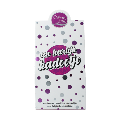 Voor Jou! Cadeau doos een heerlijk kadootje 100 Gram Voor Jou! Cadeau doos een heerlijk kadootje 100 Gram