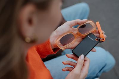 Verbatim Pocket 2 TB Externe SSD harde schijf USB-C 3.2 Gen 2 Zwart, Oranje 32197 Verbatim Pocket 2 TB Externe SSD harde schijf USB-C 3.2 Gen 2 Zwart, Oranje 32197