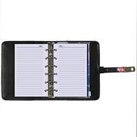 1311-12 Pocket organizer bloemenzee zwart - thumbnail