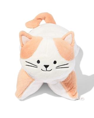 HEMA Kussenknuffel met plaid kat