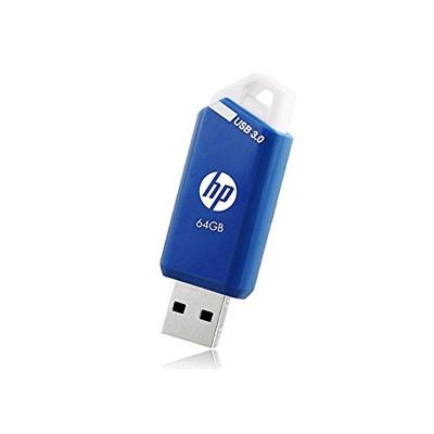 USB stick HP HPFD755W-64 Blauw 64 GB USB stick HP HPFD755W-64 Blauw 64 GB
