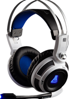 The G-Lab KORP200 hoofdtelefoon/headset Hoofdband Zwart, Wit 3,5mm-connector - thumbnail