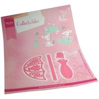 Marianne Design • collectables snij- en embosstencil umbrella by marleen - thumbnail