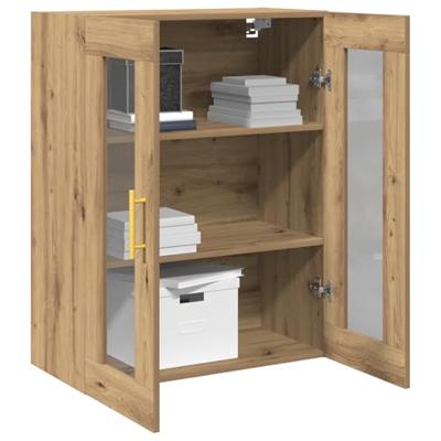Wandkast Artisan Eiken 69,5 x 34 x 90 cm Bewerkt hout Wandkast Artisan Eiken 69,5 x 34 x 90 cm Bewerkt hout