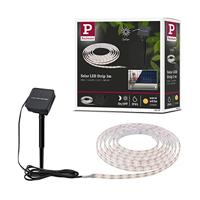 Paulmann LED-strip basisset Solar LED Stripe 3m warmweiß 78896 0.3 W Warmwit Zwart - thumbnail
