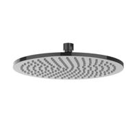 Hoofddouche IVY Medium 30 cm Anti-Kalk Nozzels Zwart Chroom PVD - thumbnail