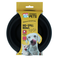 Excellent Pets No-Spill Bowl 300ml Antraciet S - thumbnail