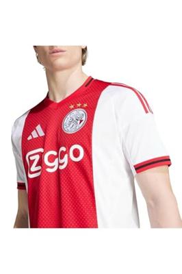 Ajax Shirt Thuis Senior 2025/2026 - Maat L - Kleur: RoodWit | Soccerfanshop - thumbnail