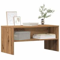 Tv-meubel 80x40x40 cm bewerkt hout artisanaal eikenkleur - thumbnail