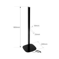 Vebos standaard Audio Pro Addon C10 zwart set - thumbnail