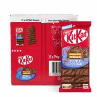 KitKat double chocolate tablet (15x 99g) - thumbnail