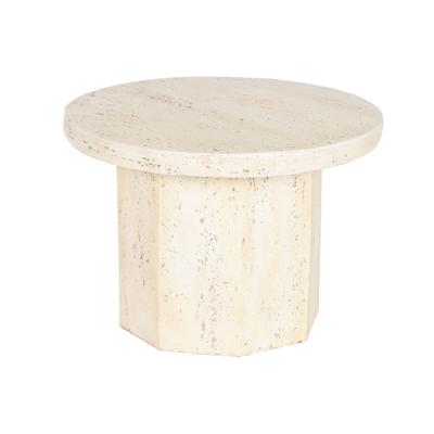 Kleine bijzettafel Home ESPRIT Beige Magnesium 60 x 60 x 41,9 cm