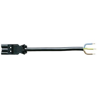 Wieland GST18 aansluitsnoer 1M 3X1.5 1M zwart male 92 232 1004 1
