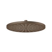 Hotbath Mate hoofddouche 30cm rond messing verouderd verweerd M106AB - thumbnail