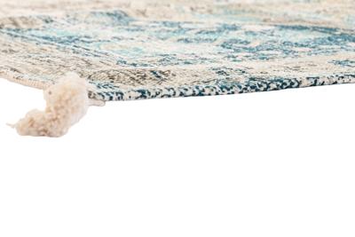 Tapijt DKD Home Decor Verouderde afwerking Blauw Katoen Arabisch (120 x 180 x 1 cm) Tapijt DKD Home Decor Verouderde afwerking Blauw Katoen Arabisch (120 x 180 x 1 cm)