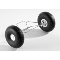 FMS - 1300 mm PA-18: Front Landing Gear Set (FMSEL107) - thumbnail