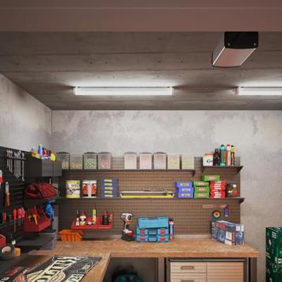 S-Series - LED TL armatuur 150cm - IP65 Waterdicht - 32 Watt 5120 Lumen (160lm/W) - 6500K Daglicht wit - Koppelbaar - IK07 - Tri-Proof plafondverlichting - thumbnail