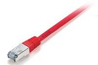 Equip 605524 RJ45 Netwerkkabel, patchkabel CAT 6 S/FTP 5.00 m Rood Vergulde steekcontacten 1 stuk(s)