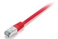 Equip 605524 RJ45 Netwerkkabel, patchkabel CAT 6 S/FTP 5.00 m Rood Vergulde steekcontacten 1 stuk(s) - thumbnail