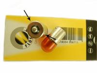 Bosma Lamp 12v 21w bau15s oranje - thumbnail