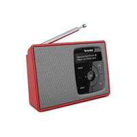 TechniSat DIGITRADIO 2 Radio DAB+, VHF (FM) DAB+, FM, Bluetooth Wekfunctie Rood-zilver - thumbnail