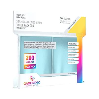 GameGenic - Card Sleeves Transparant (200 stuks)