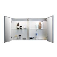 Spiegelkast Aquasplash Salt 2 Deuren 80x60 cm Incl. Planchetten Whisky Oak Aquasplash - thumbnail