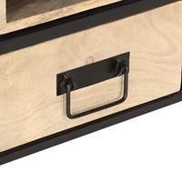 Salontafel 100x50x40 cm massief mangohout - thumbnail