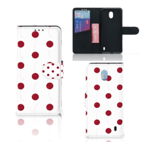 Nokia 1 Plus Book Cover Cherries - thumbnail