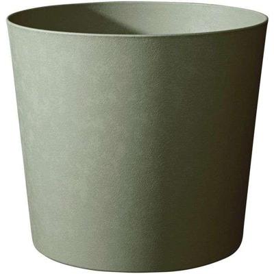 Kegelvormige bloempot Ø 50 cm - EDA - Element - 62,2 L - Drainagesysteem - Binnen/buiten - Ø 49,5 x H 42 cm - Khaki