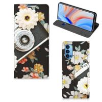 OPPO Reno4 Pro 5G Stand Case Vintage Camera - thumbnail