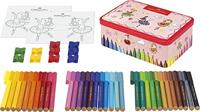Faber Castell Viltstift Connector - 33 stuks in ballerina blik - thumbnail