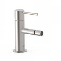 Bidetmengkraan Tres Study Exclusive 1-Hendel Uitloop Recht 8 cm Rond RVS - thumbnail